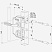 Заказать Замок крупный декоративный накладной  Locinox (Бельгия) LAKQ4040 H2L — на кованую калитку в Апшеронске